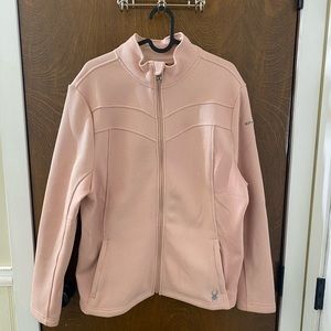 Spyder Light Pink Full-Zip Jacket